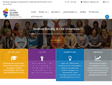 Tablet Screenshot of cae-indonesia.com